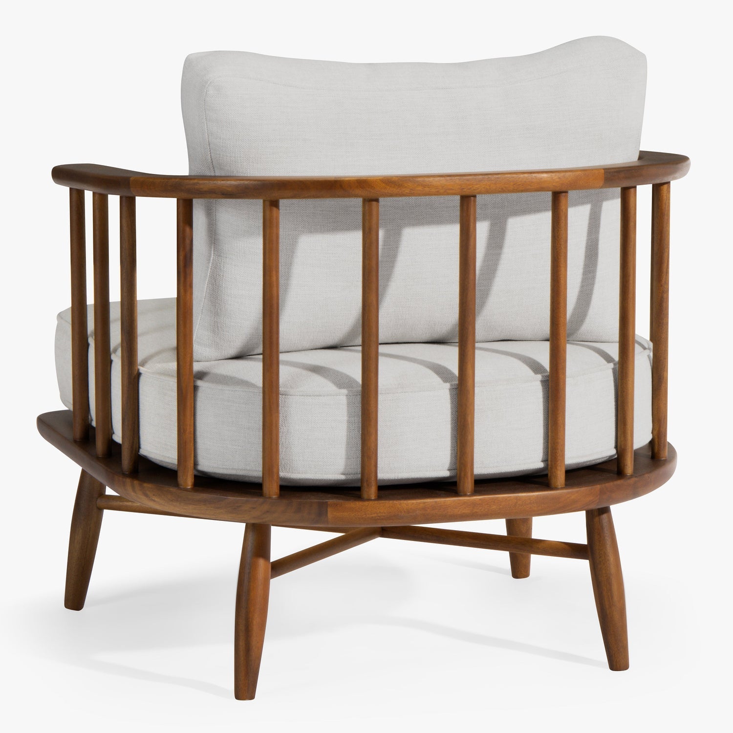 Co. House Designs Spindle Dove Armchair