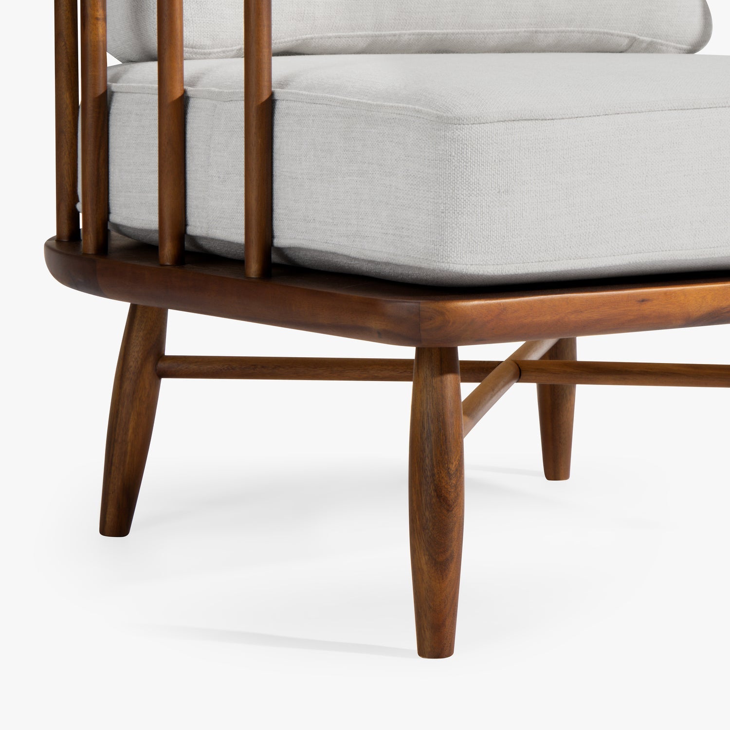 Co. House Designs Spindle Dove Armchair
