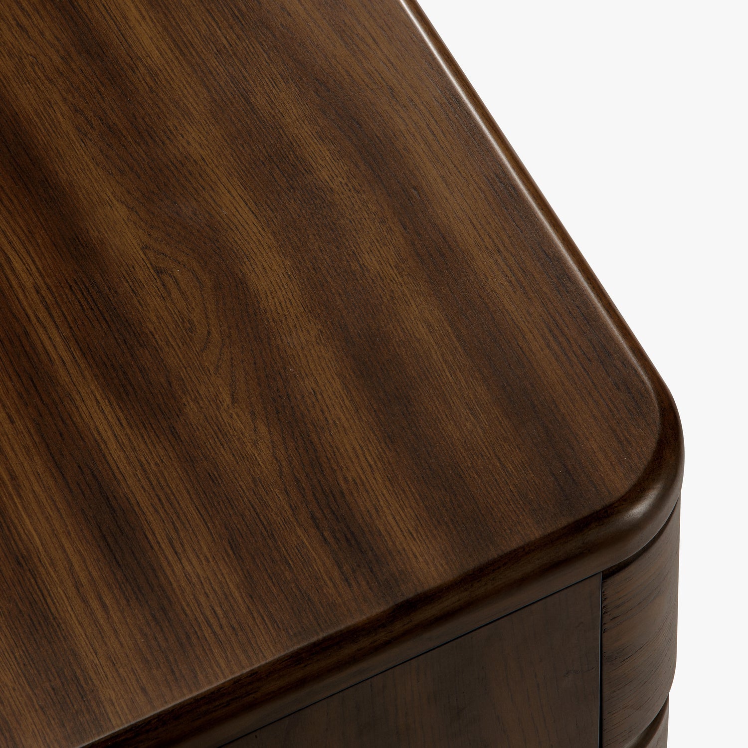 Co. House Designs Louie Walnut Nightstand