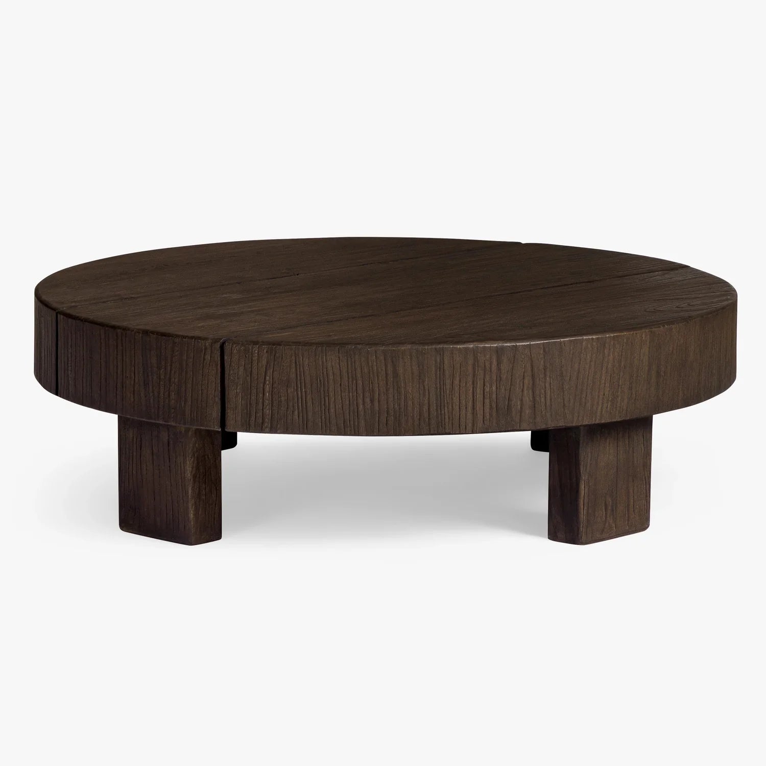 Button Atelier x Co. House Designs Coachbuilt Brown Coffee Table