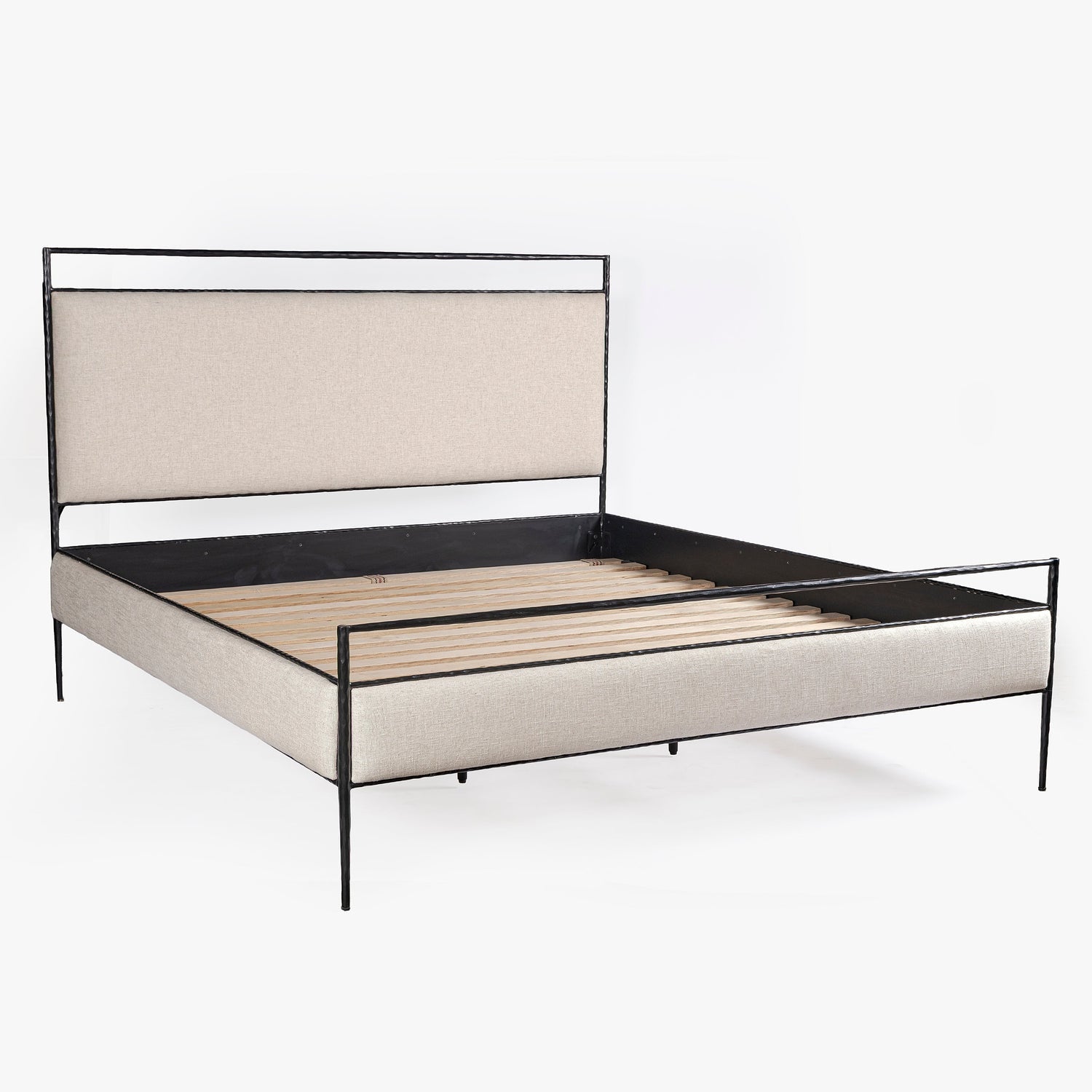 MENO HOME x Co. House Designs Soma Natural Iron Bed
