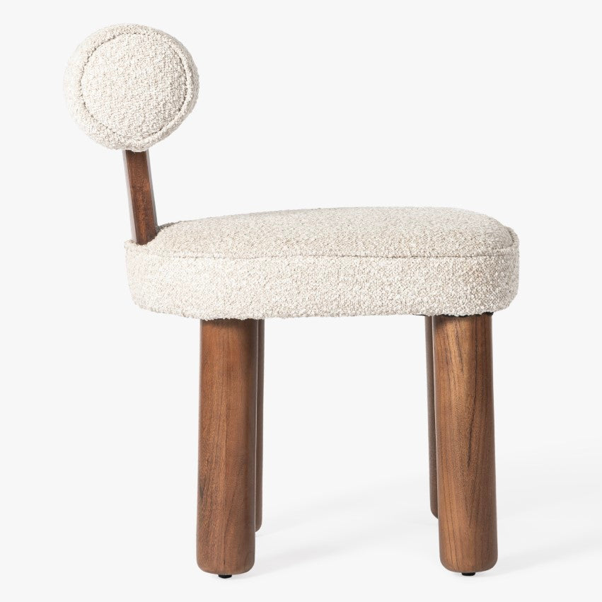 Co. House Designs Maeve Natural Dining Chair Set of 2