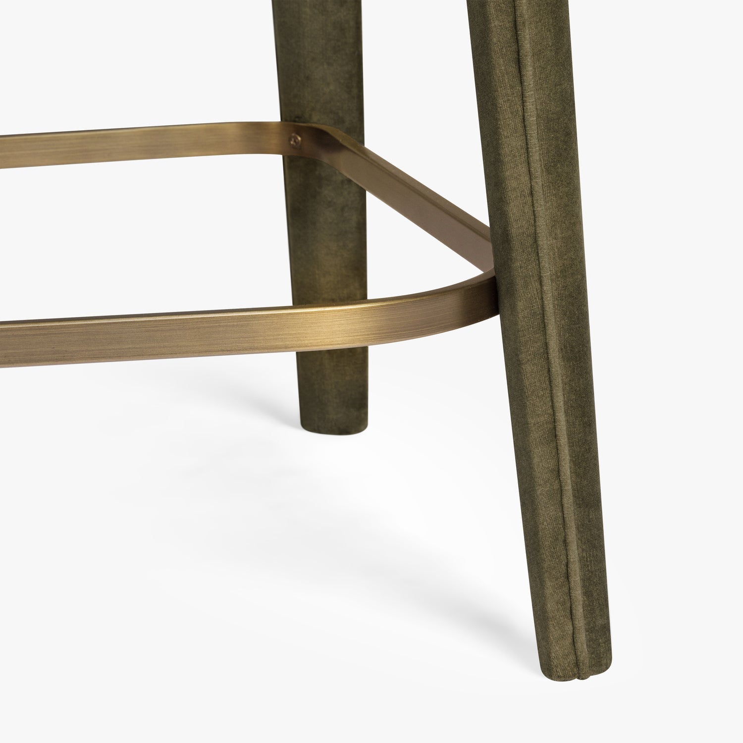 Co. House Designs Nico Macau Moss Counter Stool