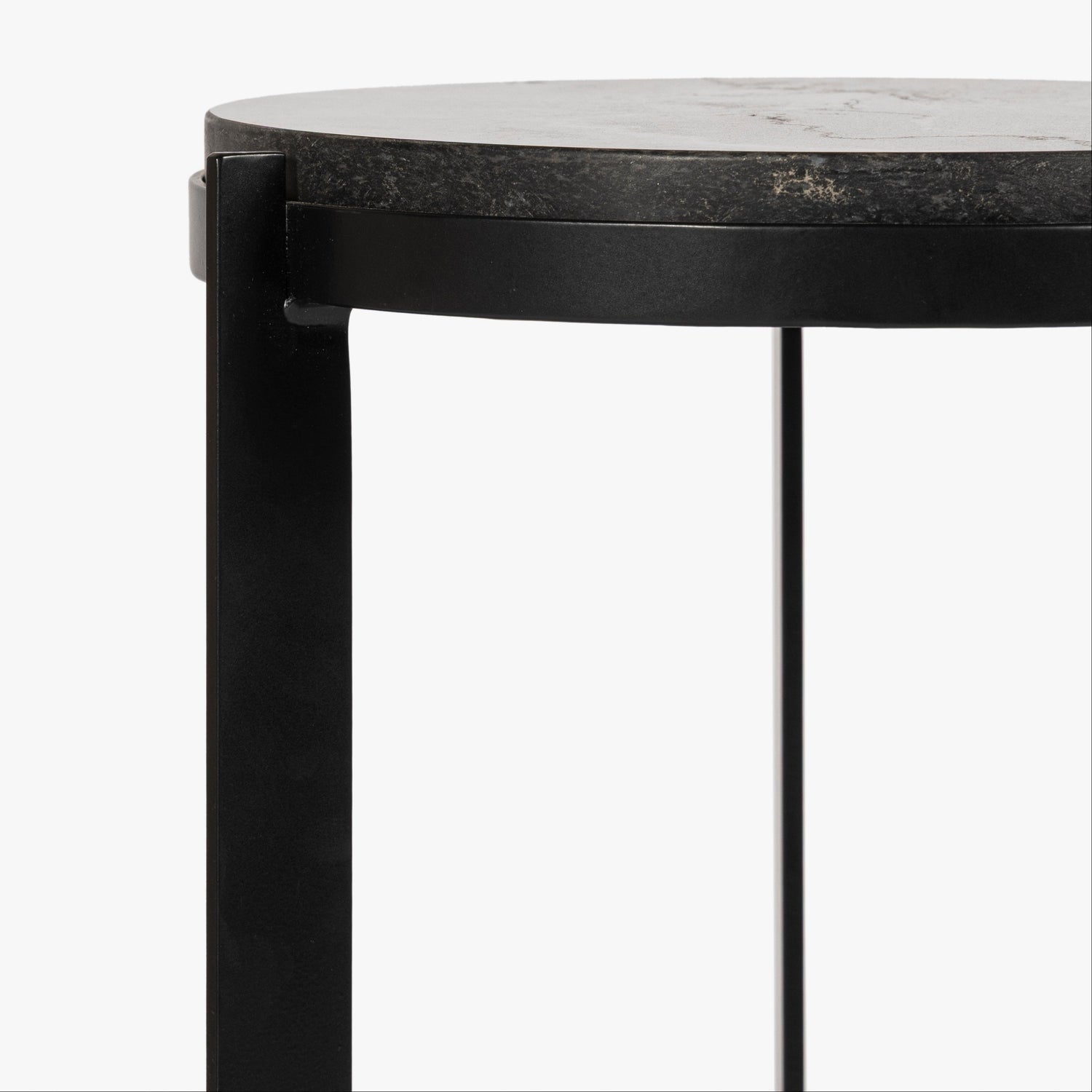 Co. House Designs Bowden Black Side Table