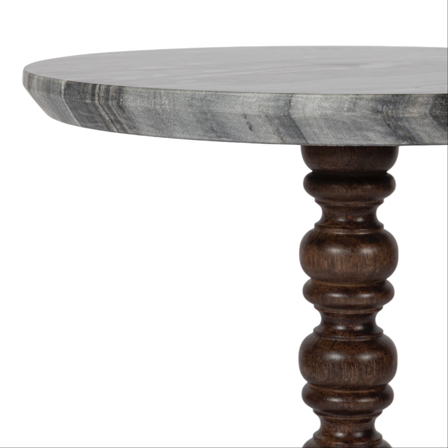 Co. House Designs Savona Walnut Side Table