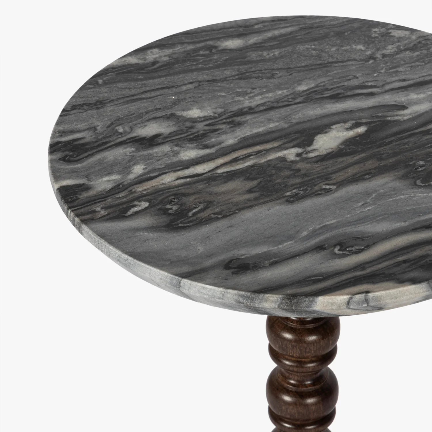 Co. House Designs Savona Walnut Side Table
