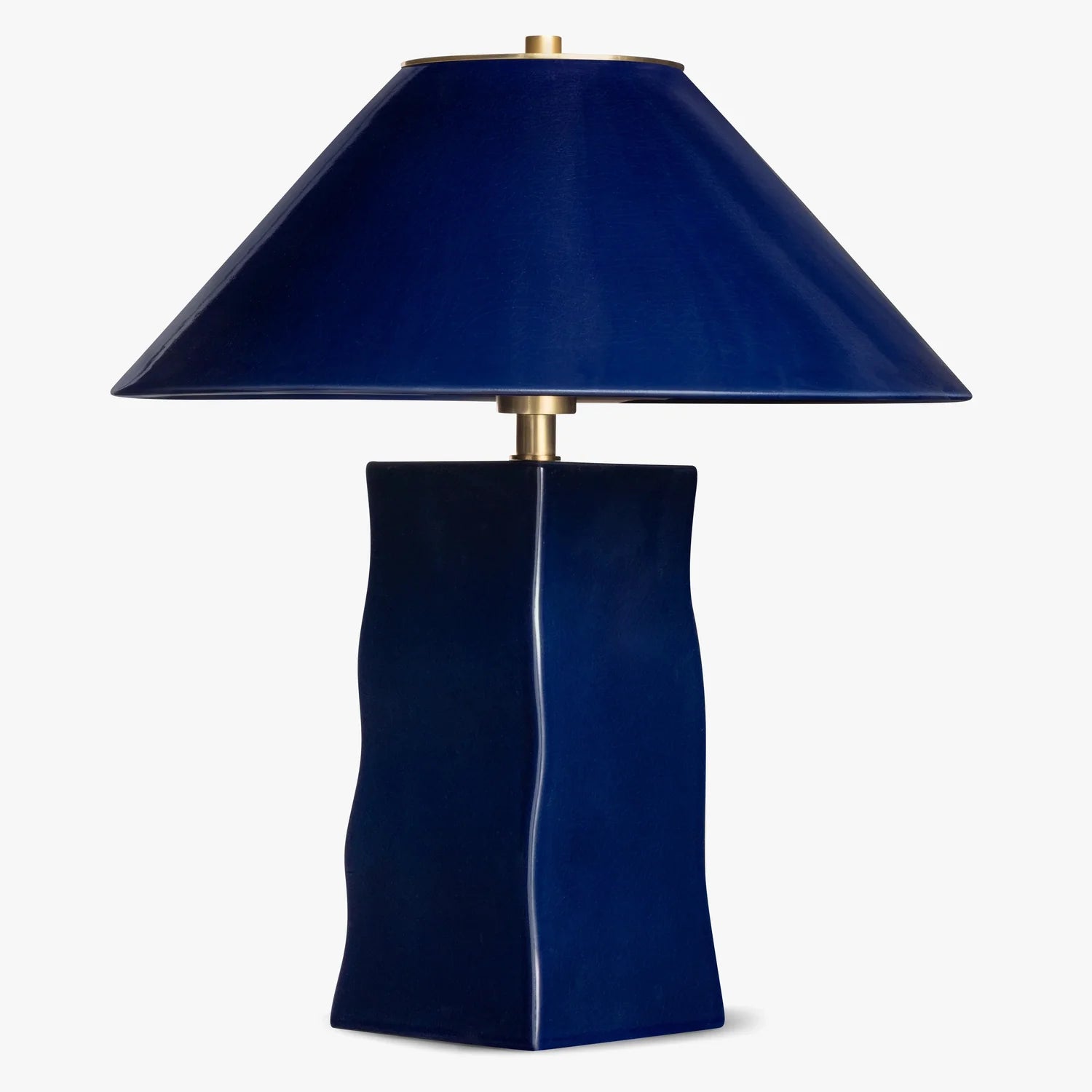 MENO HOME x Co. House Designs Dune Navy Ceramic Table Lamp