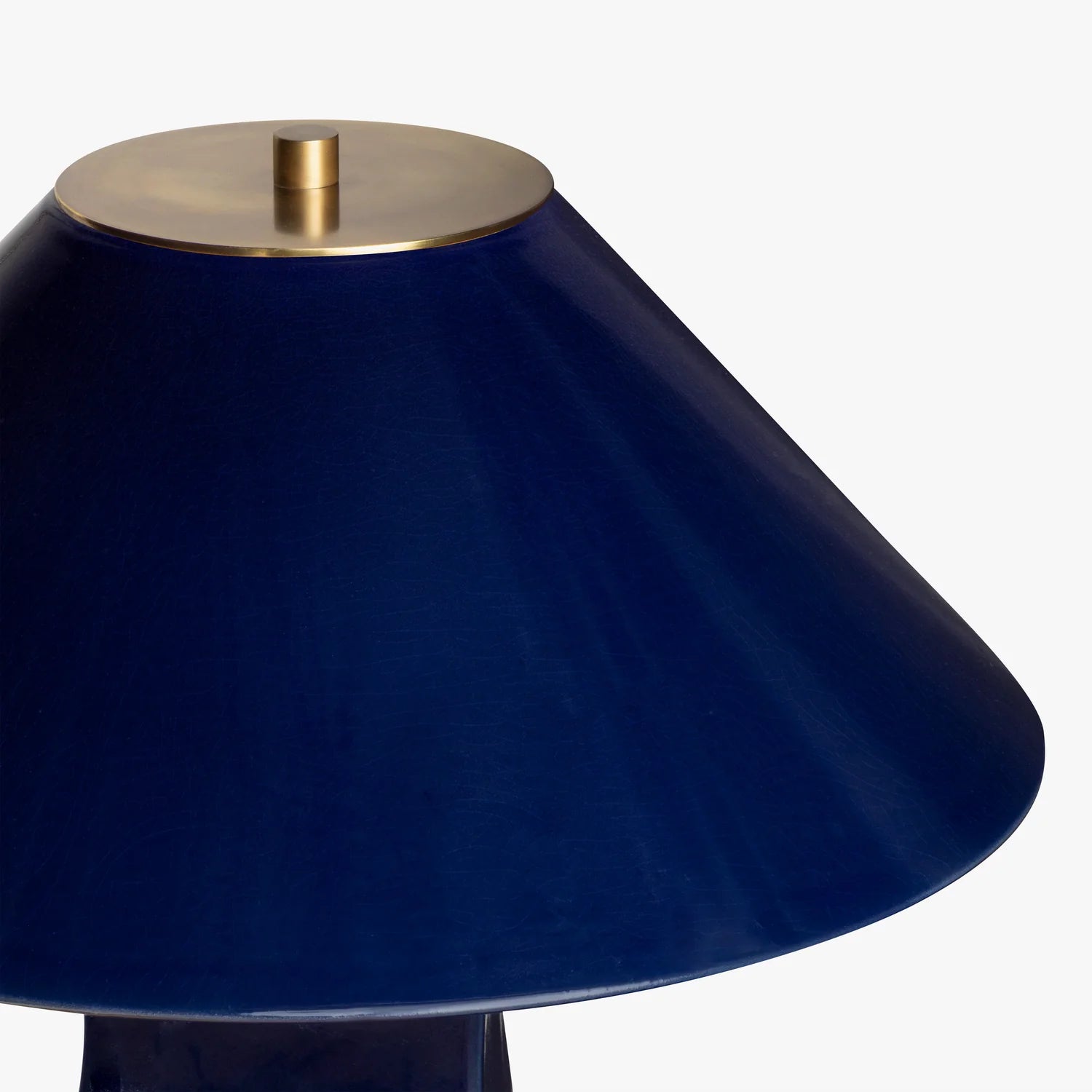 MENO HOME x Co. House Designs Dune Navy Ceramic Table Lamp