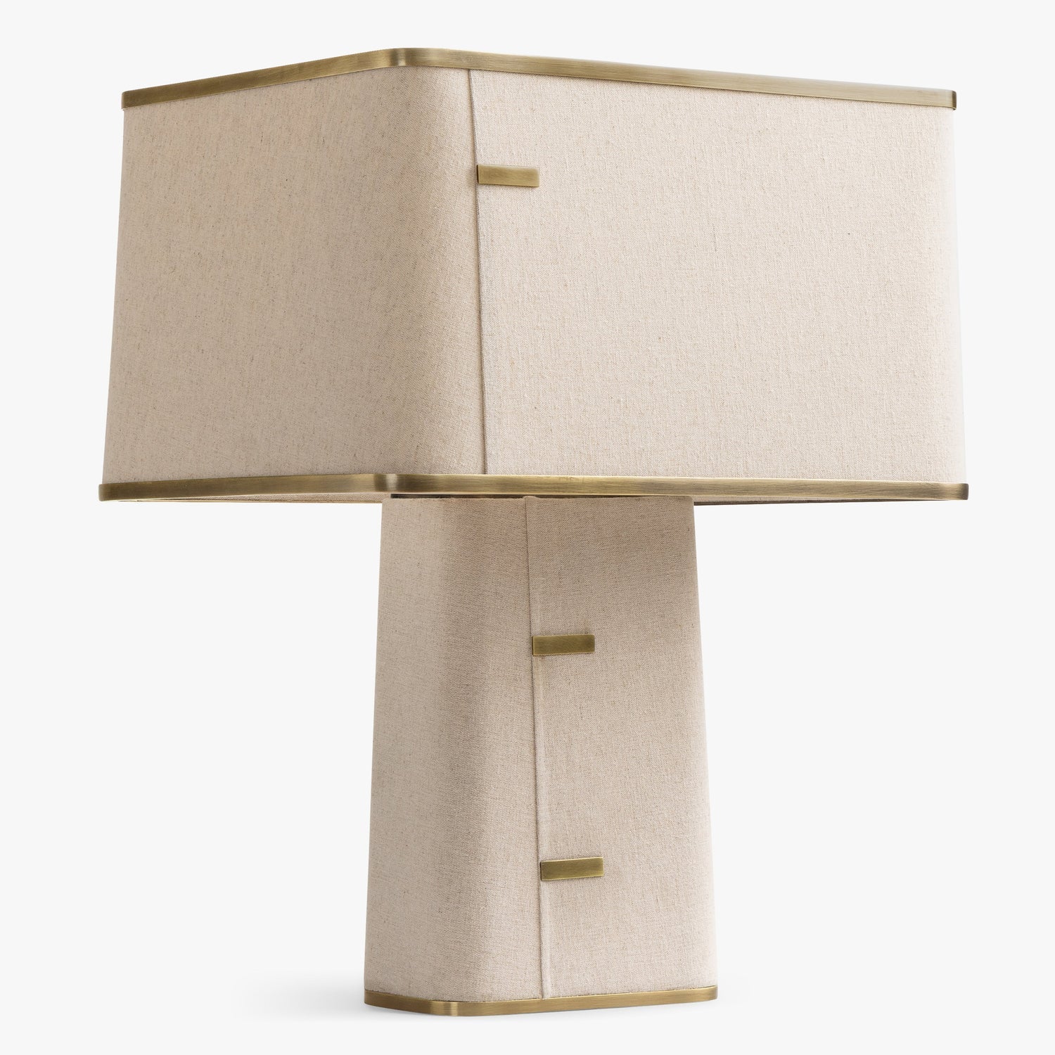 MENO HOME x Co. House Designs Norte Natural Linen Table Lamp
