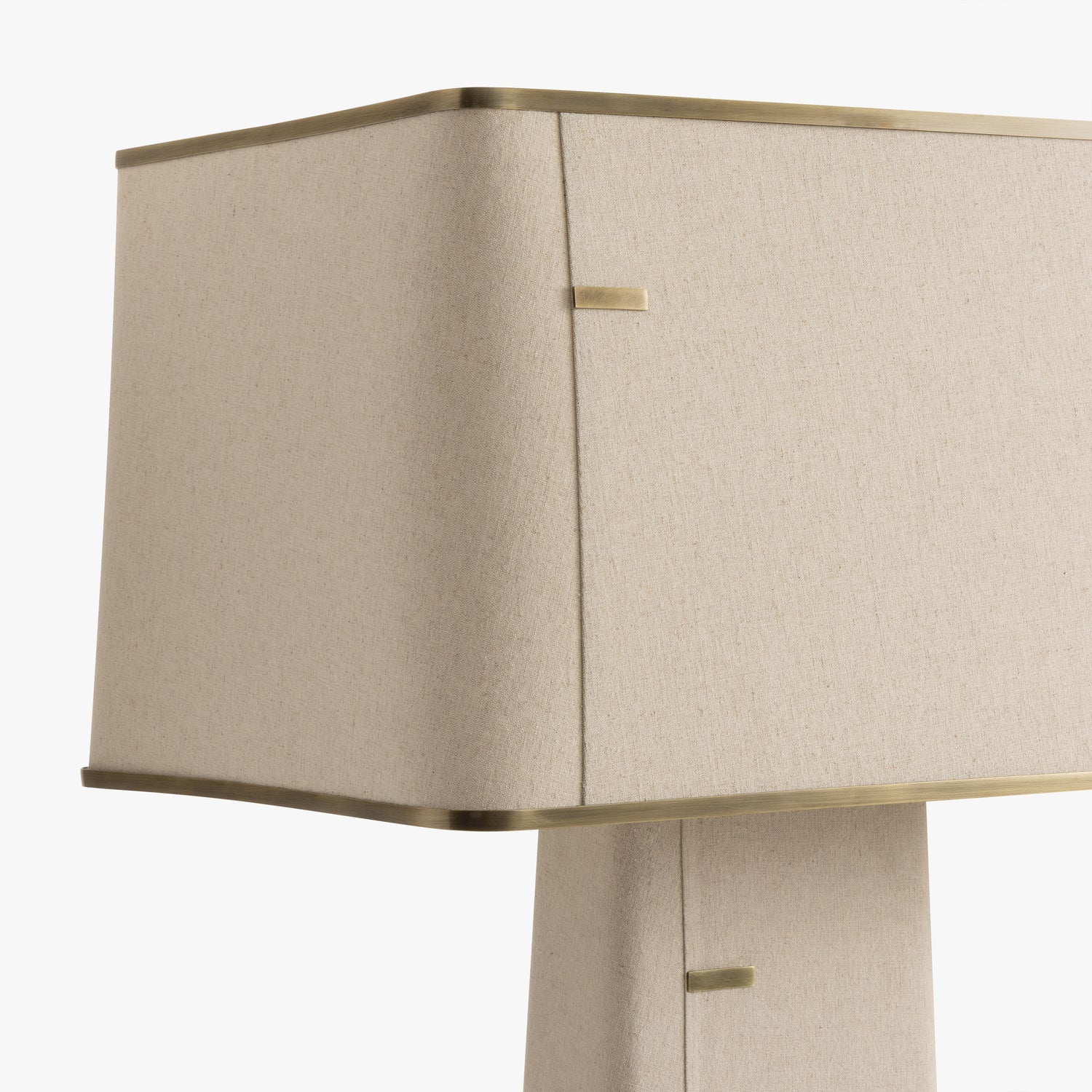 MENO HOME x Co. House Designs Norte Natural Linen Floor Lamp