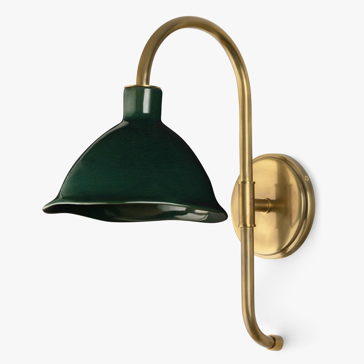 MENO HOME x Co. House Designs Dune Racing Green Wall Sconce