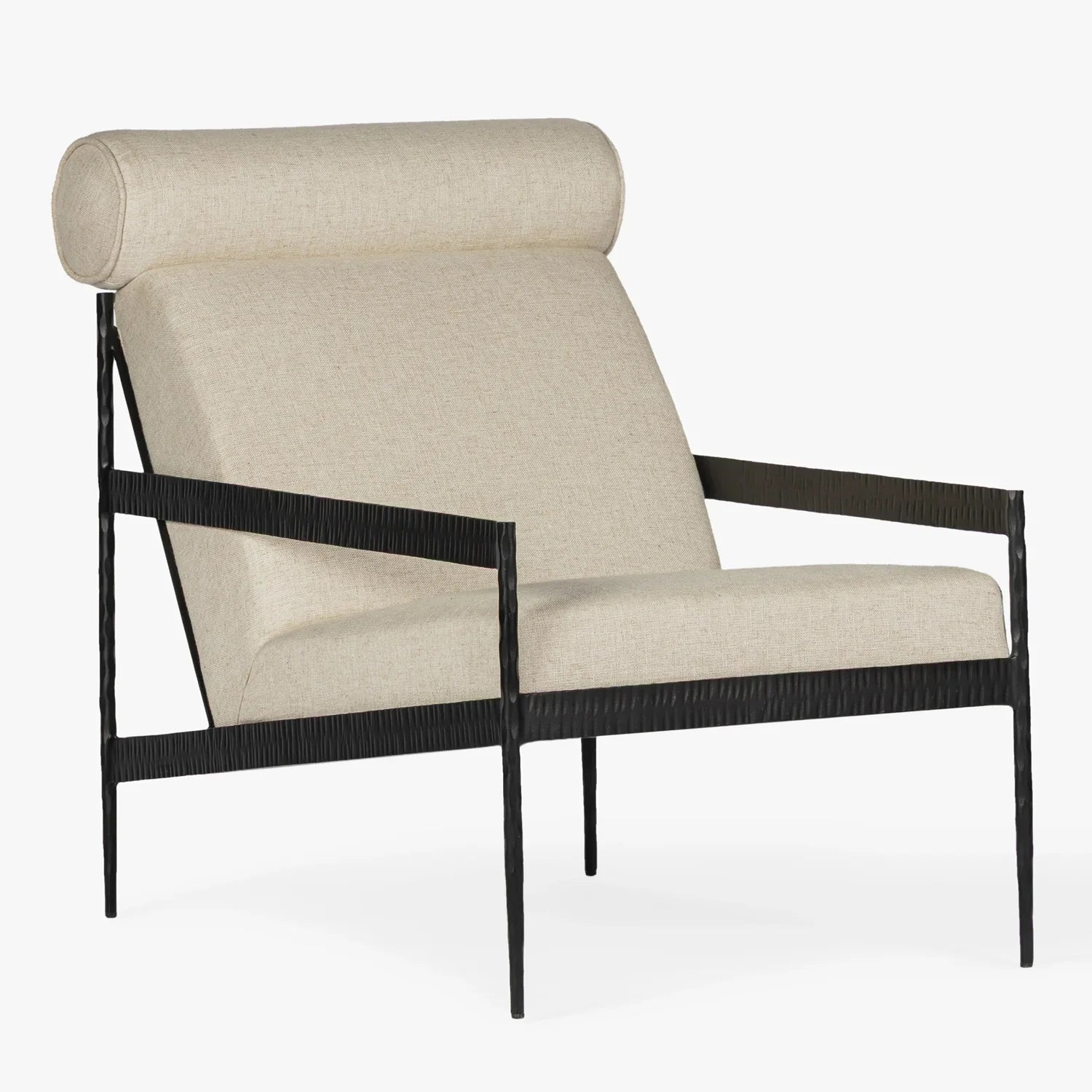 MENO HOME x Co. House Designs Ferra Natural Hammered Chair
