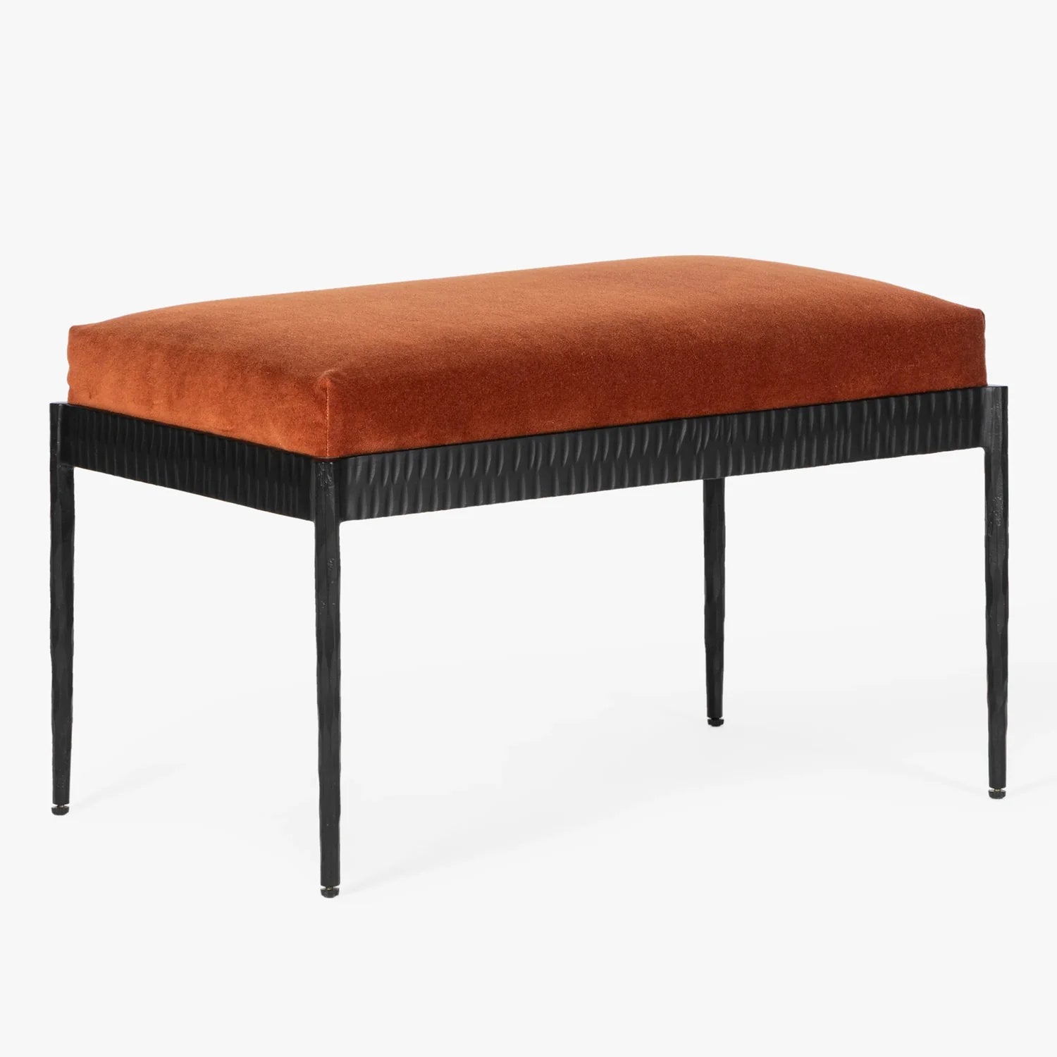 MENO HOME x Co. House Designs Ferra Copper Hammered Ottoman