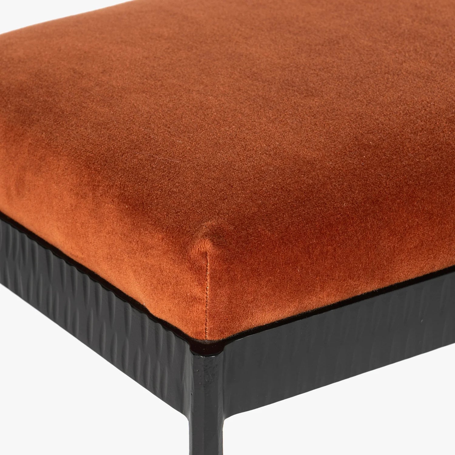 MENO HOME x Co. House Designs Ferra Copper Hammered Ottoman