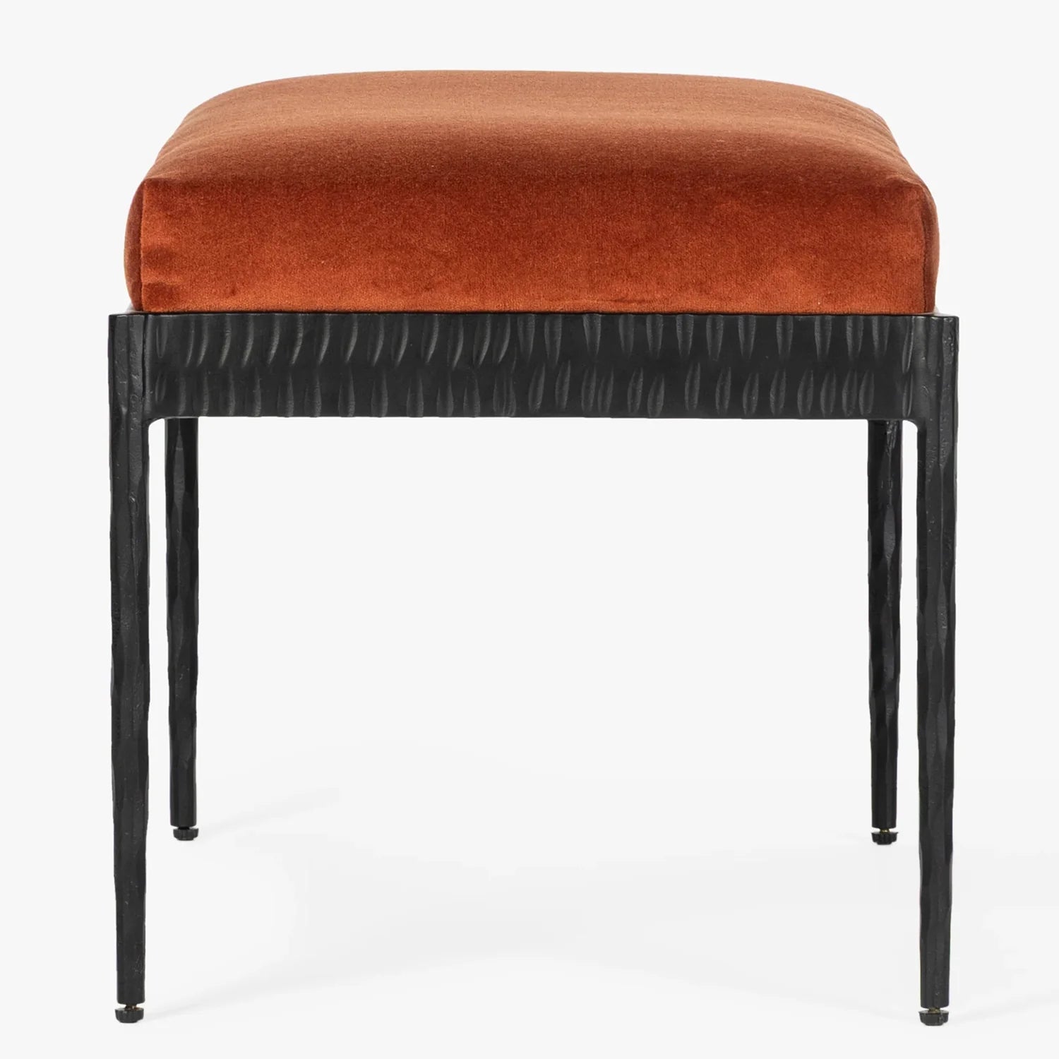 MENO HOME x Co. House Designs Ferra Copper Hammered Ottoman
