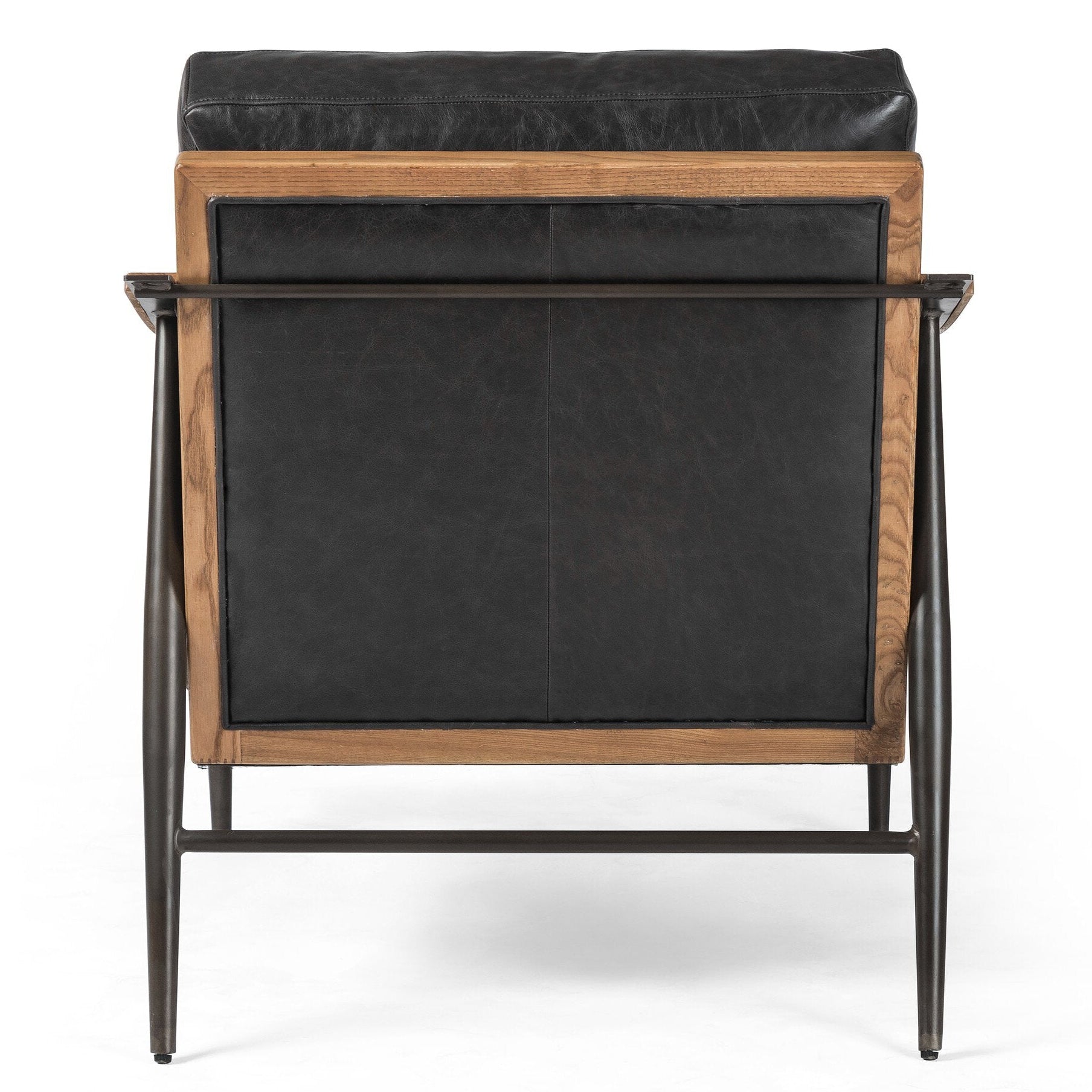 Four Hands Kennedy Sonoma Black Chair back view