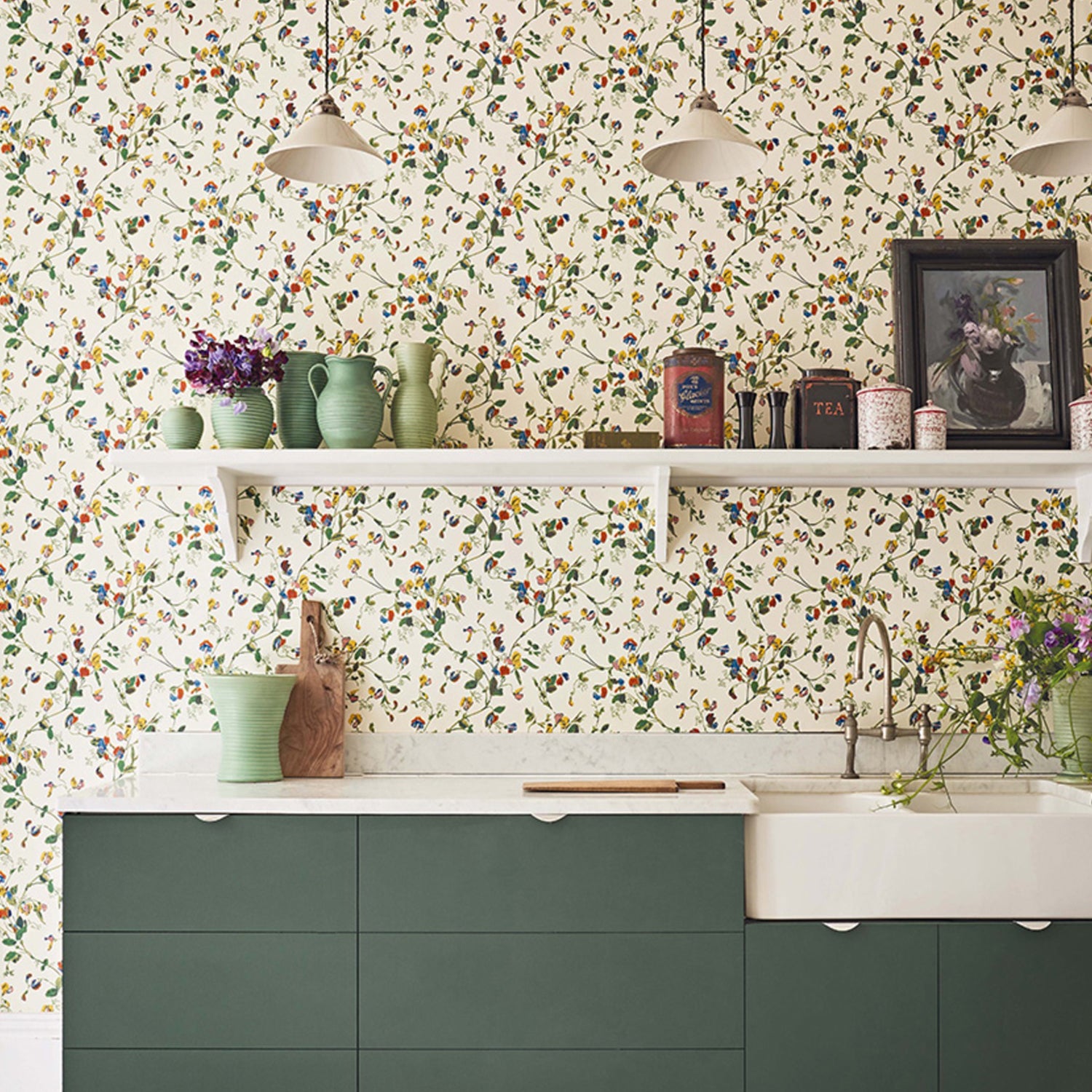 Cole & Son Anthology Sweet Pea Wallpaper