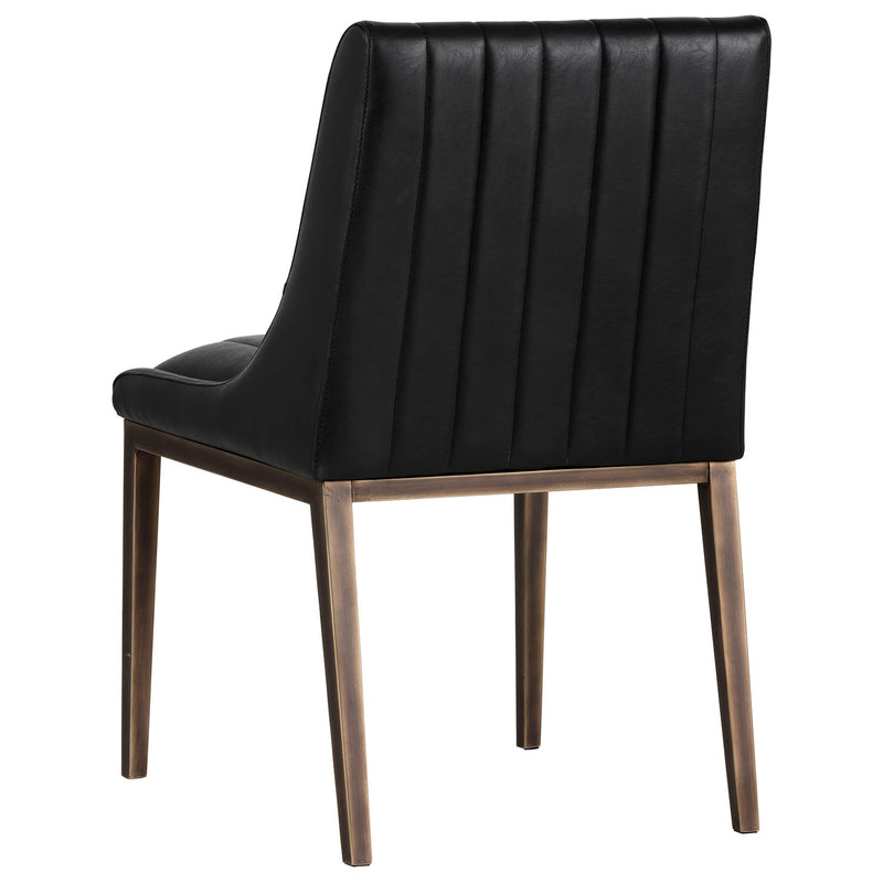 Sunpan Halden Dining Chair Set of 2 Paynes Gray