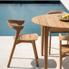 Ethnicraft Bok Round Outdoor Dining Table