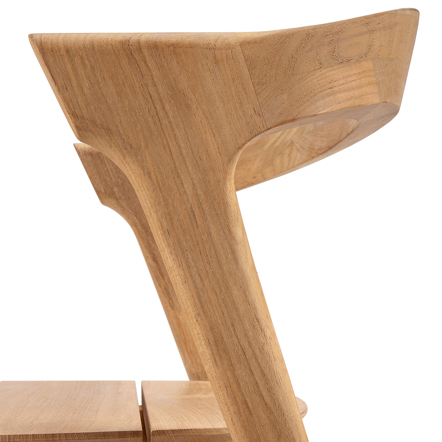 Ethnicraft Bok Outdoor Dining Chair with Cushion Set of 2