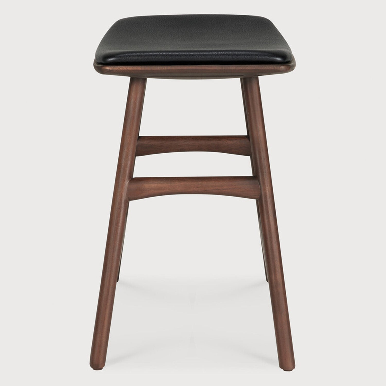 Ethnicraft Osso Leather Stool