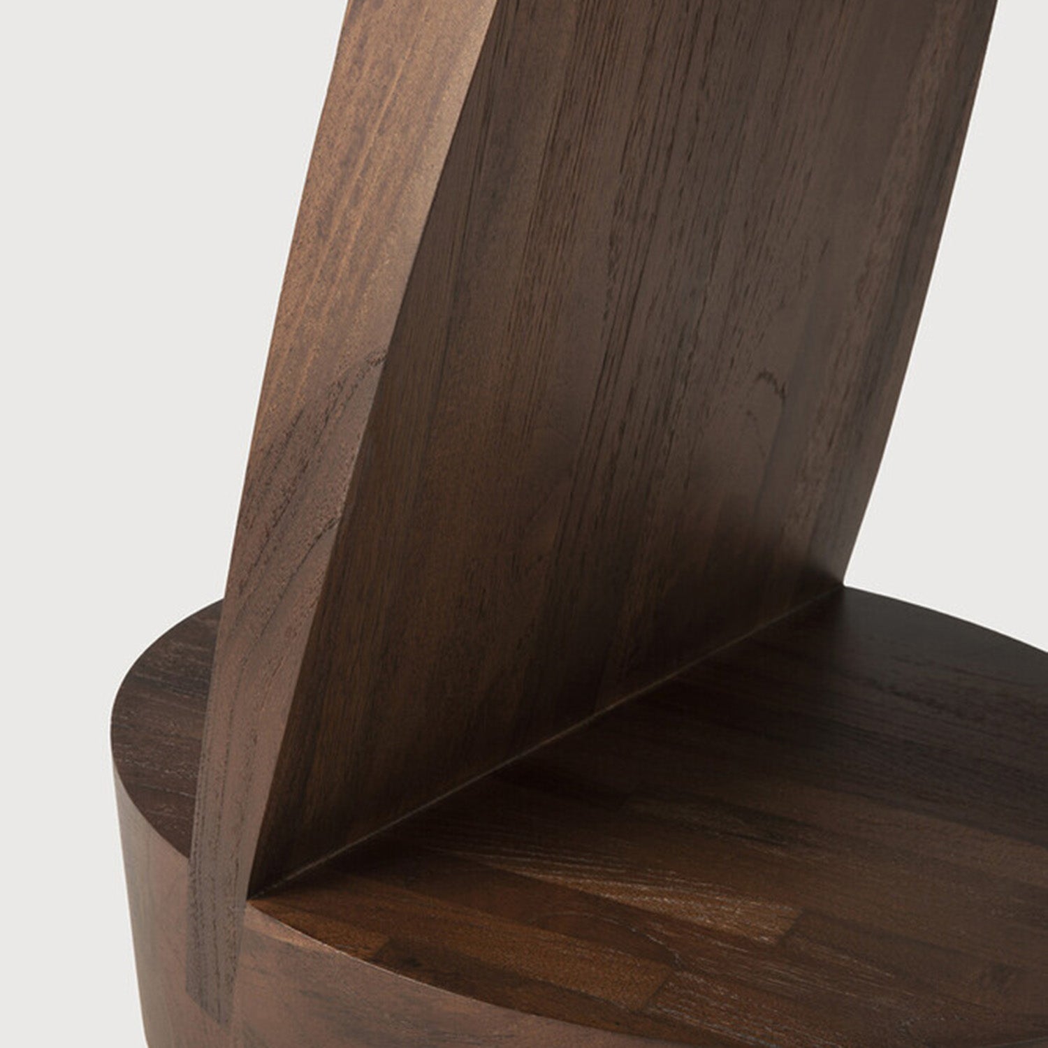 Ethnicraft Oblic Teak Brown Side Table