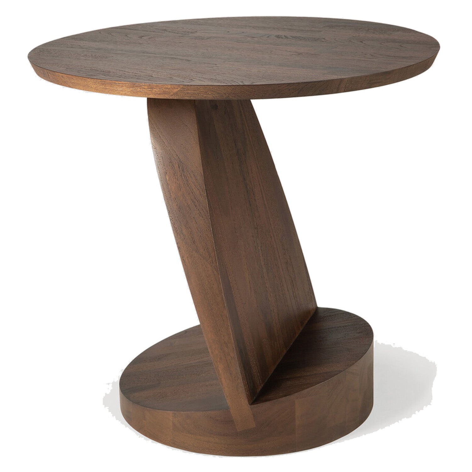 Ethnicraft Oblic Teak Brown Side Table