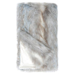 Fabulous Furs Siberian Fox Faux Fur Throw Blanket