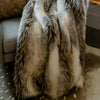 Fabulous Furs Tundra Wolf Faux Fur Throw Blanket