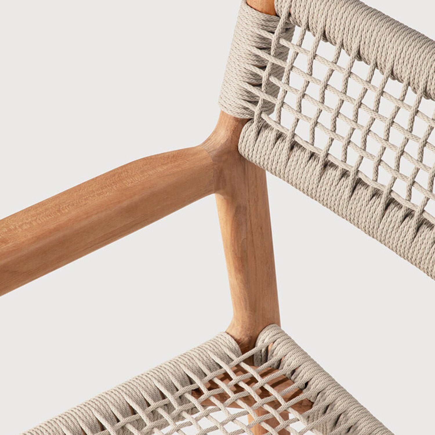 Ethnicraft Jack Woven Outdoor Dining Chair