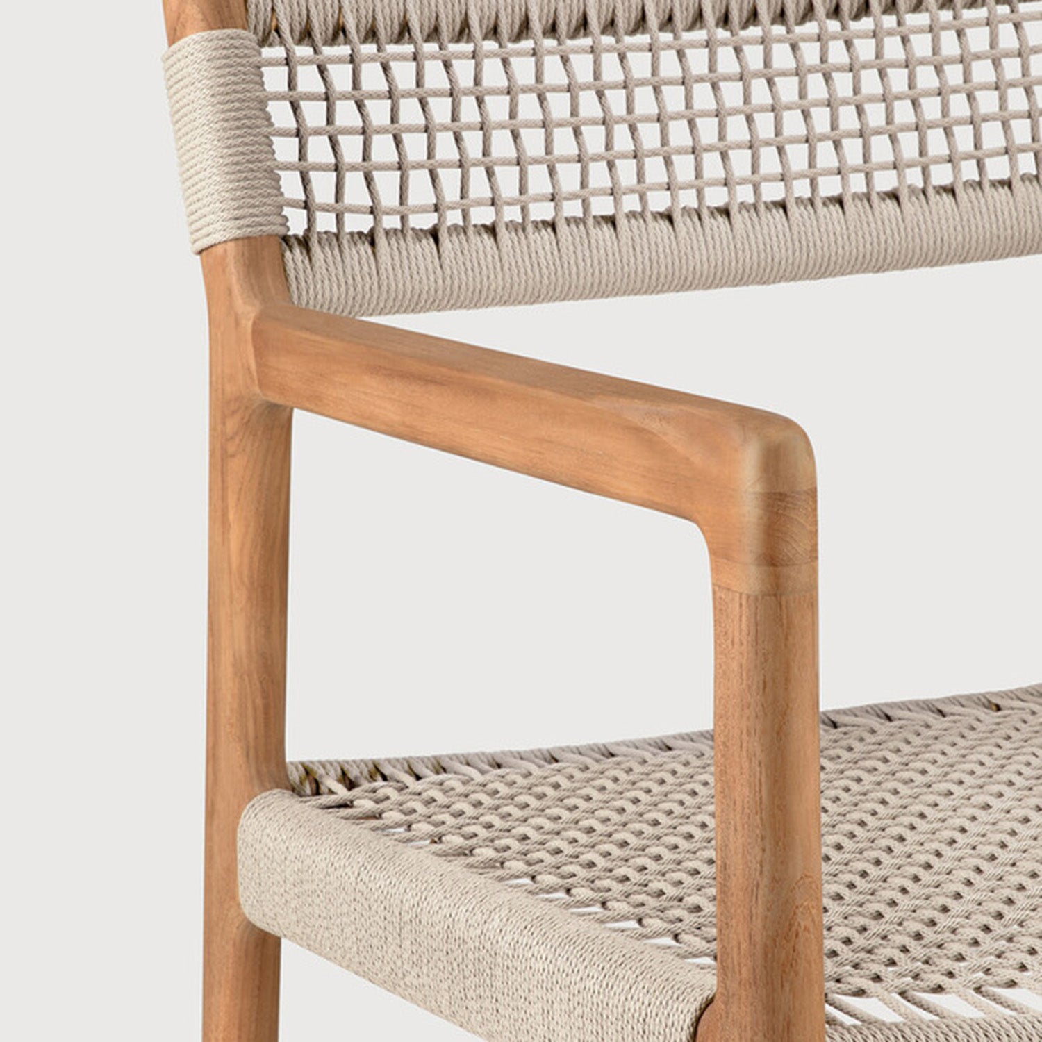 Ethnicraft Jack Woven Outdoor Dining Chair