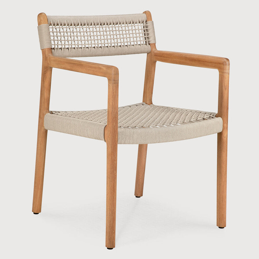 Ethnicraft Jack Woven Outdoor Dining Chair