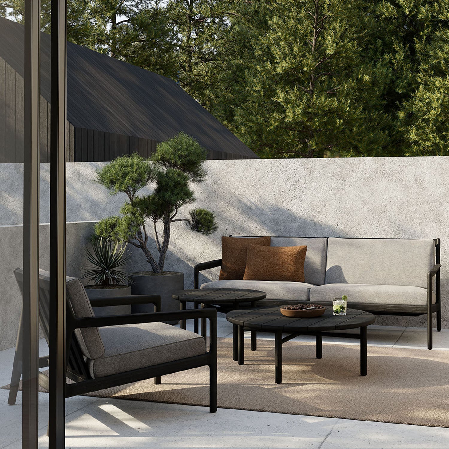 Ethnicraft Quatro Outdoor Coffee Table