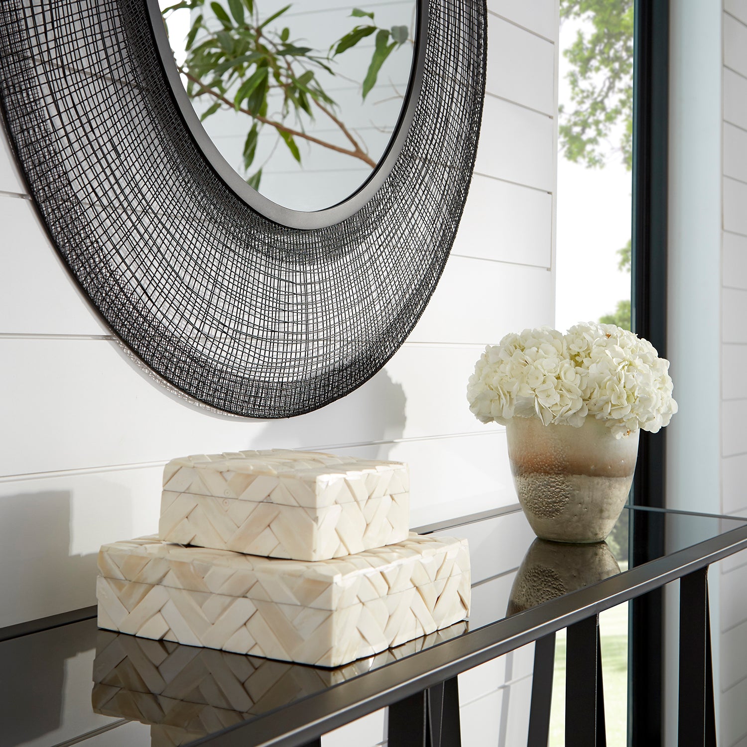 Cyan Design Matrix Mirror