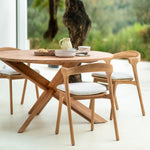 Ethnicraft Circle Outdoor Dining Table