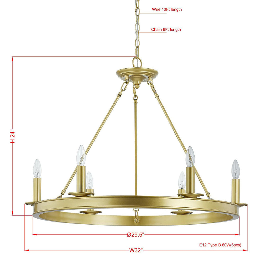 Forty West Erin Chandelier