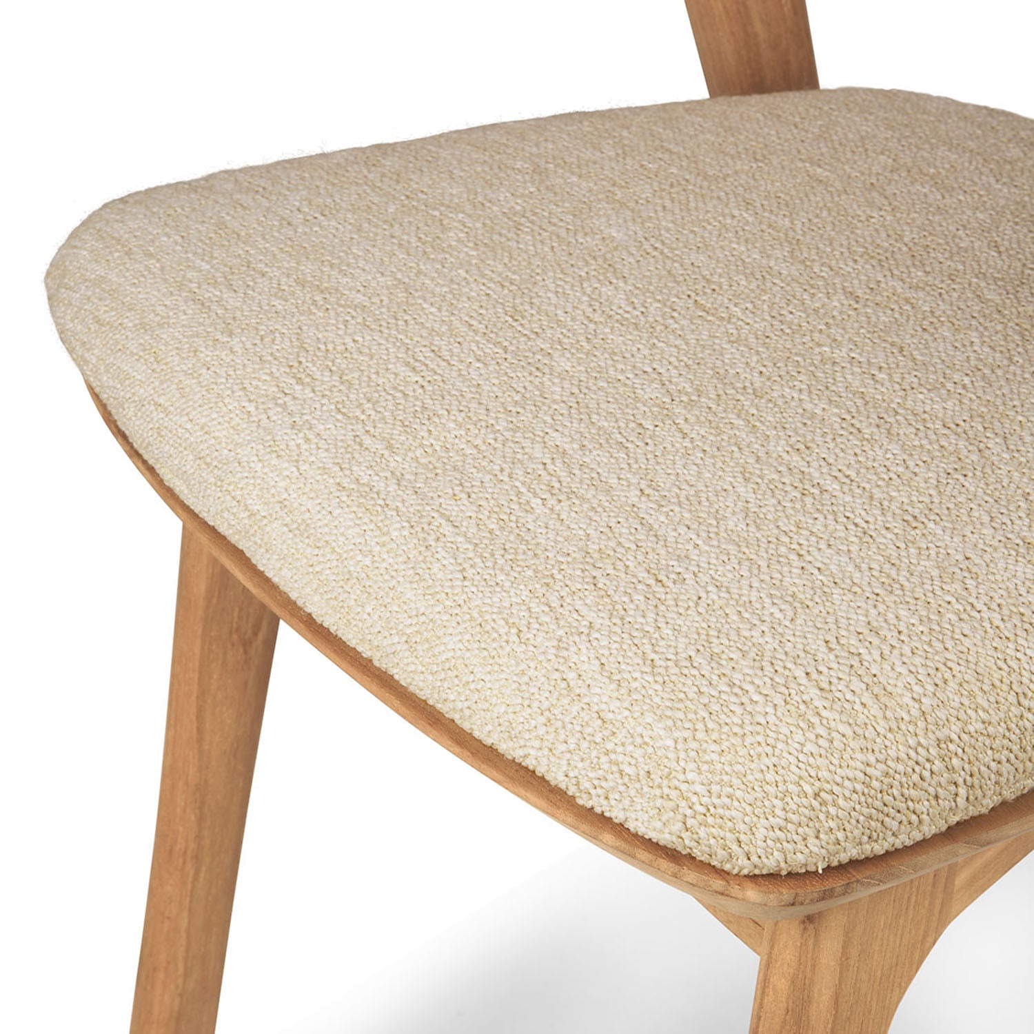 Ethnicraft Bok Outdoor Dining Chair with Cushion Set of 2