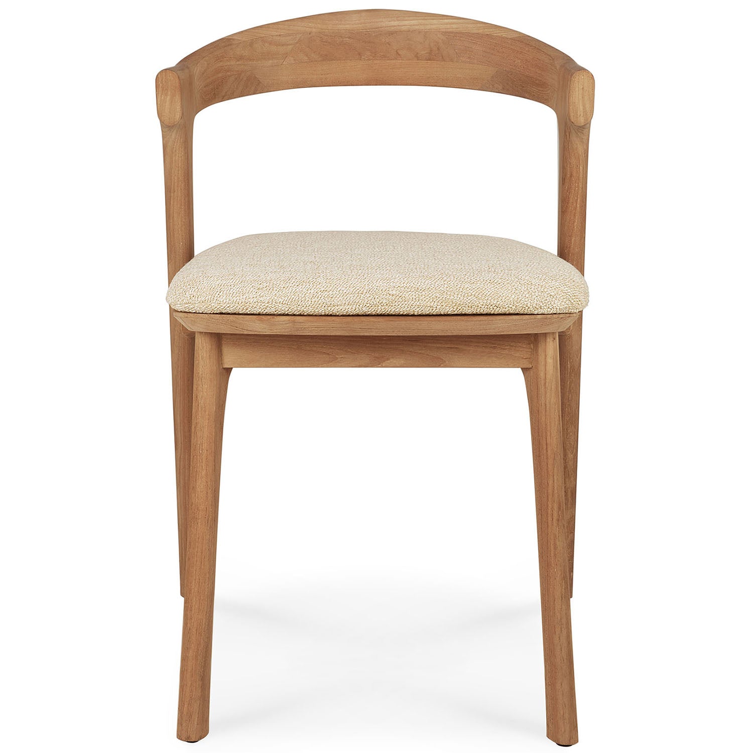 Ethnicraft Bok Outdoor Dining Chair with Cushion Set of 2