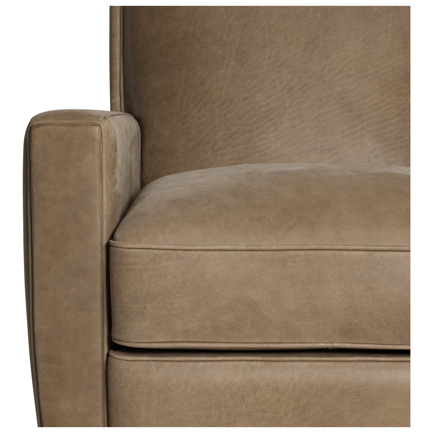 Bernhardt Motion Bastille Tan Leather Recliner