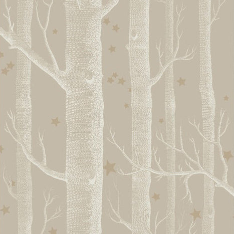 Cole & Son Whimsical Wood & Stars Wallpaper
