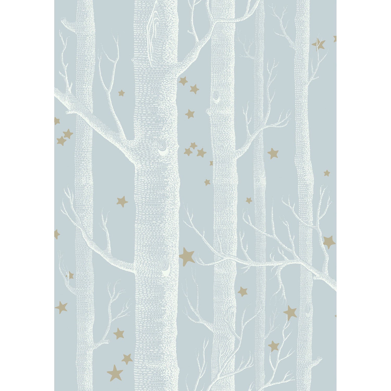 Cole & Son Whimsical Wood & Stars Wallpaper