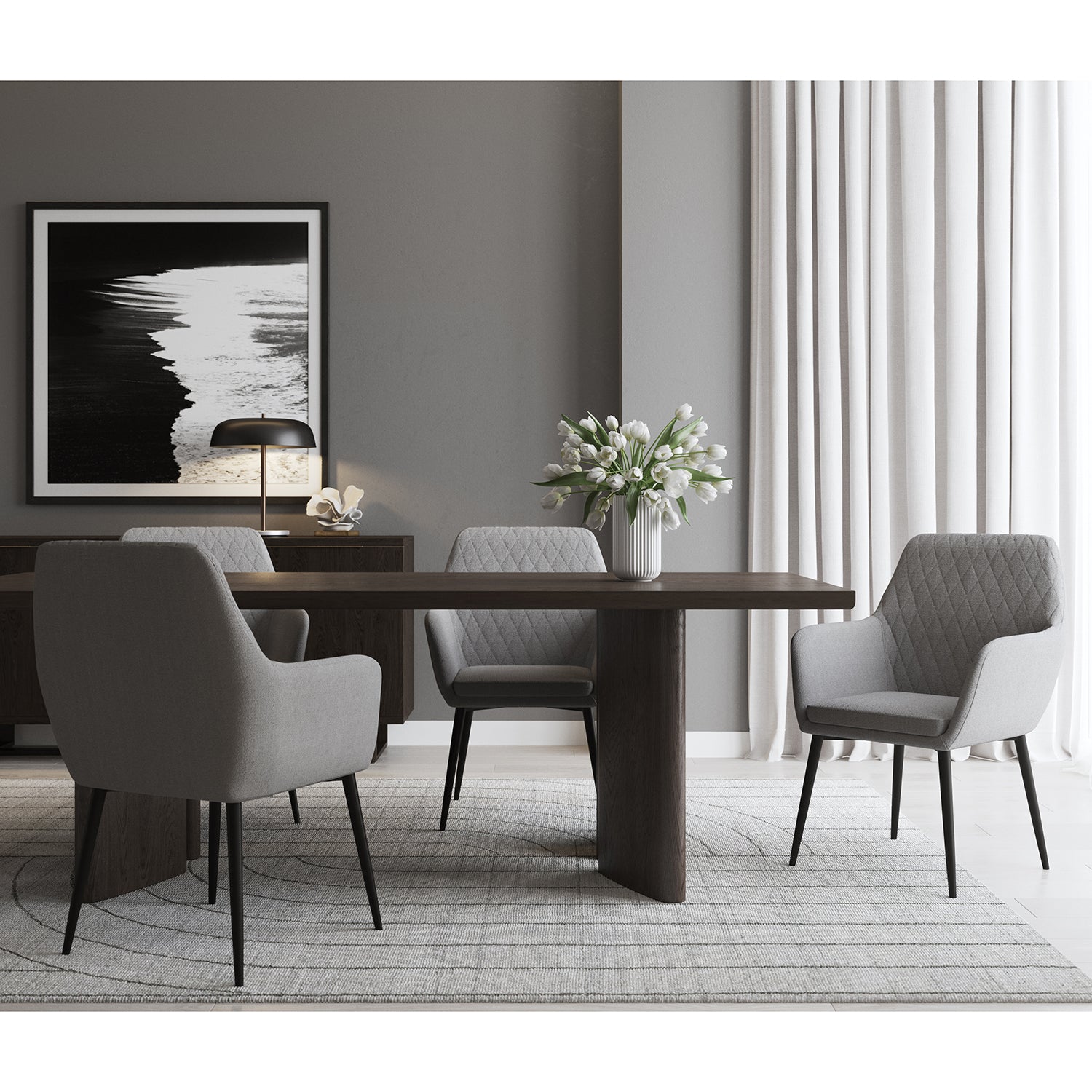 Sunpan Jayna Dining Armchair Set of 2