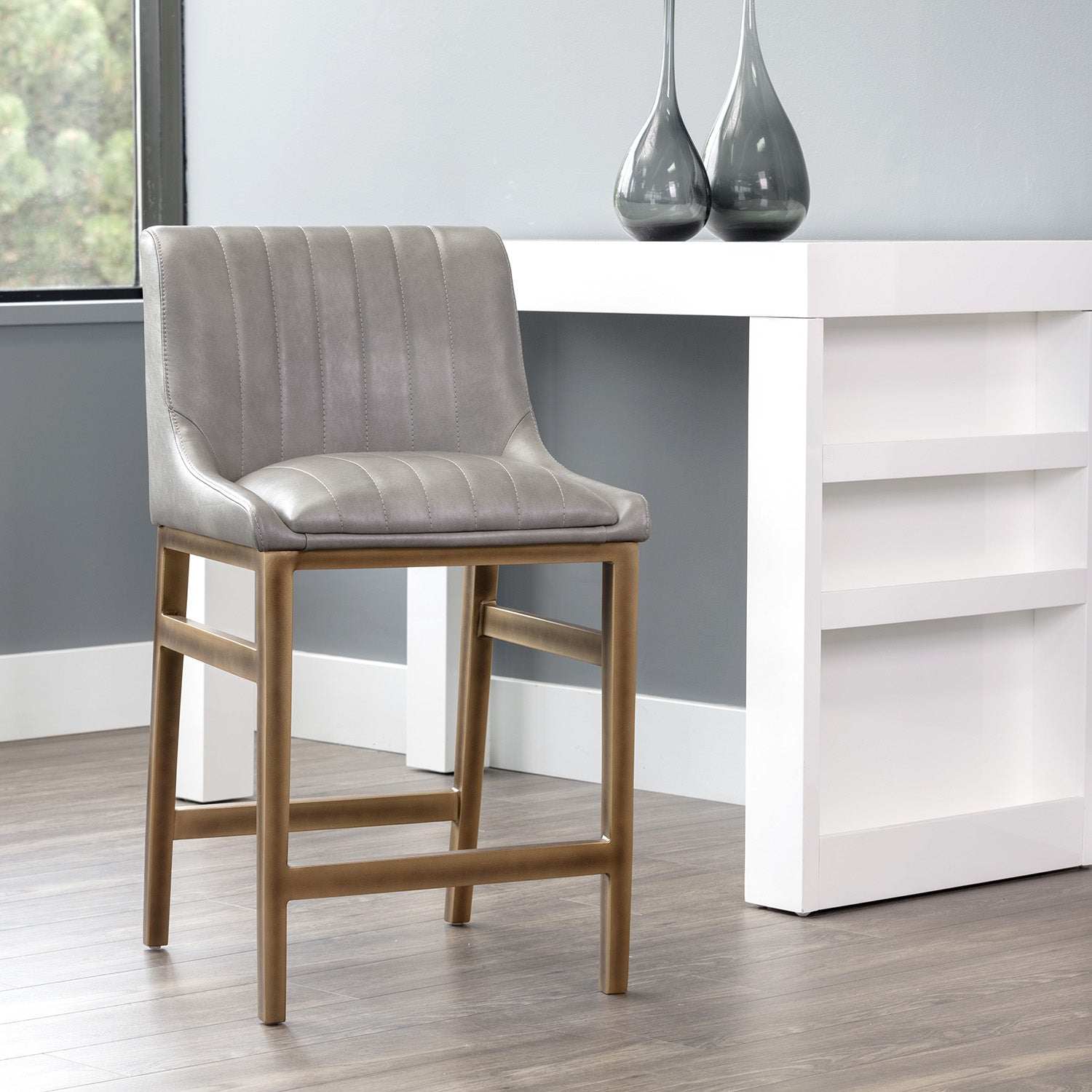 Sunpan Halden Counter Stool Set of 2