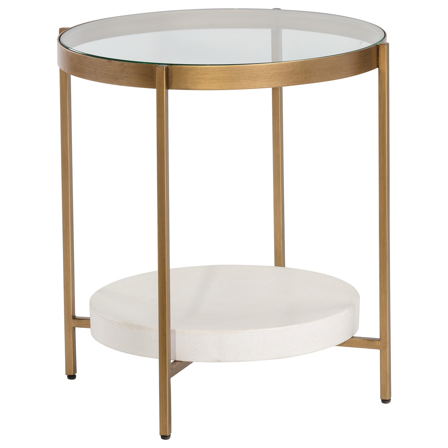 Sunpan Gia End Table Set of 2