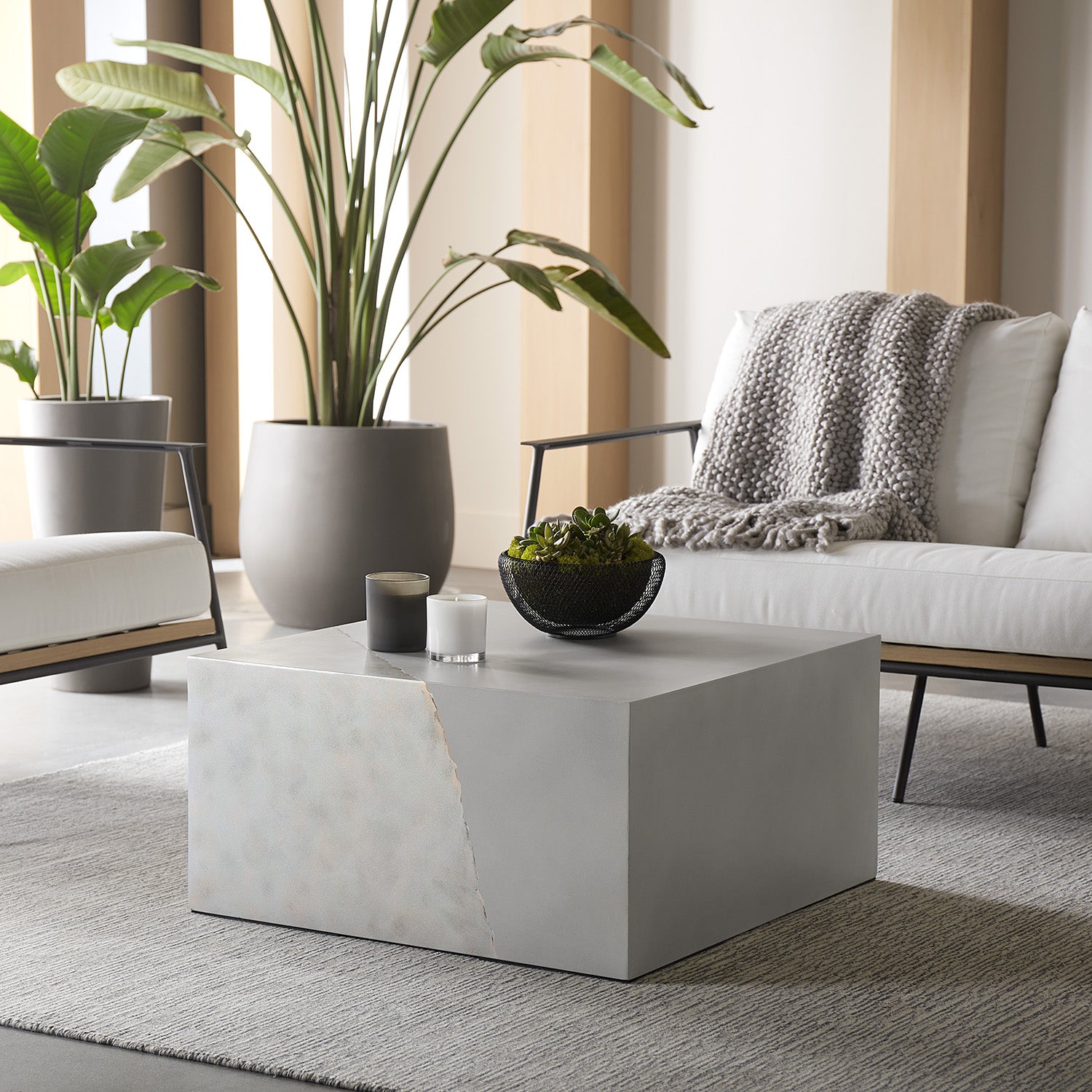 Sunpan Kyson Indoor/Outdoor Coffee Table