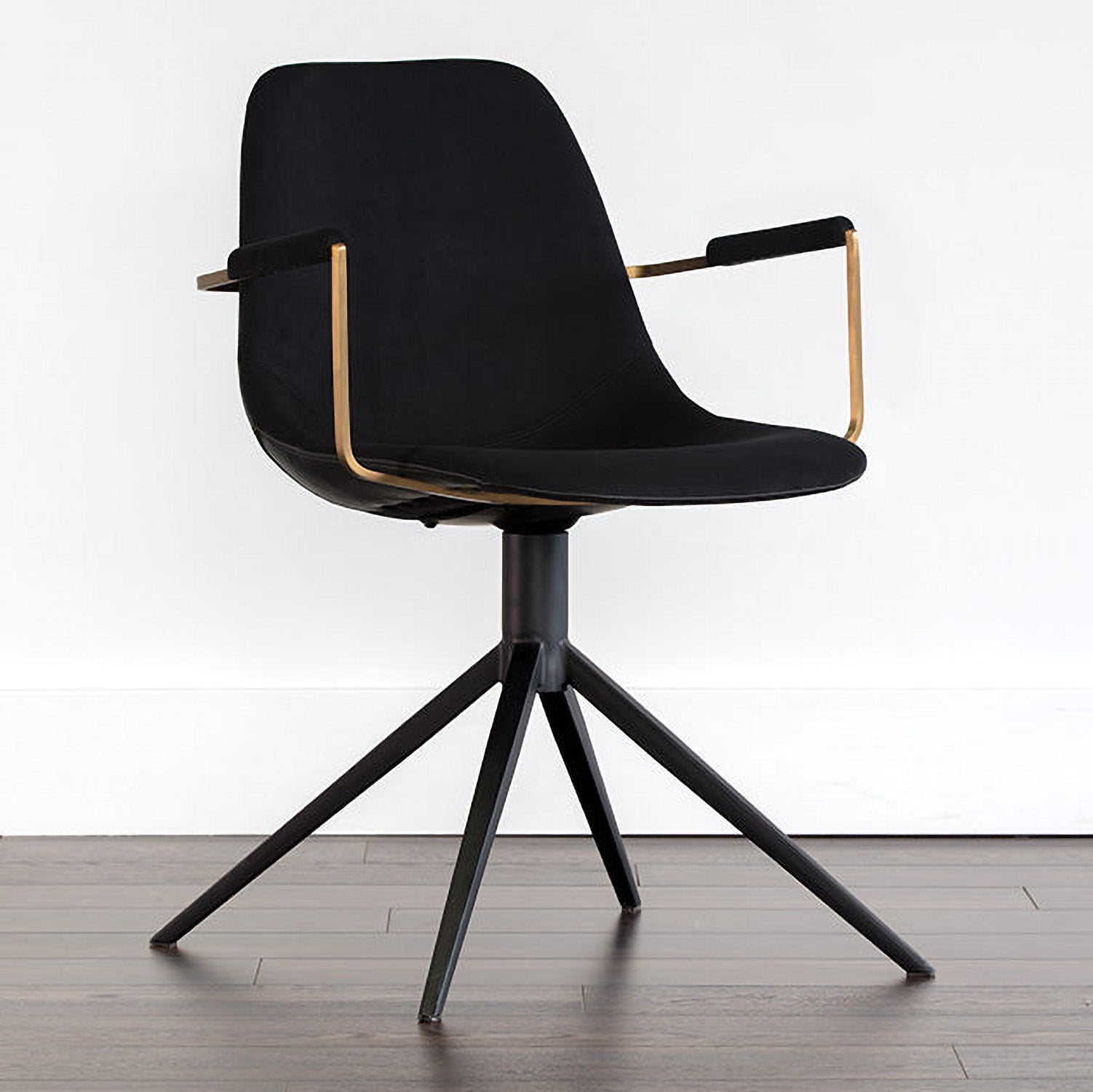 Sunpan Cassius Swivel Dining Armchair Set of 2