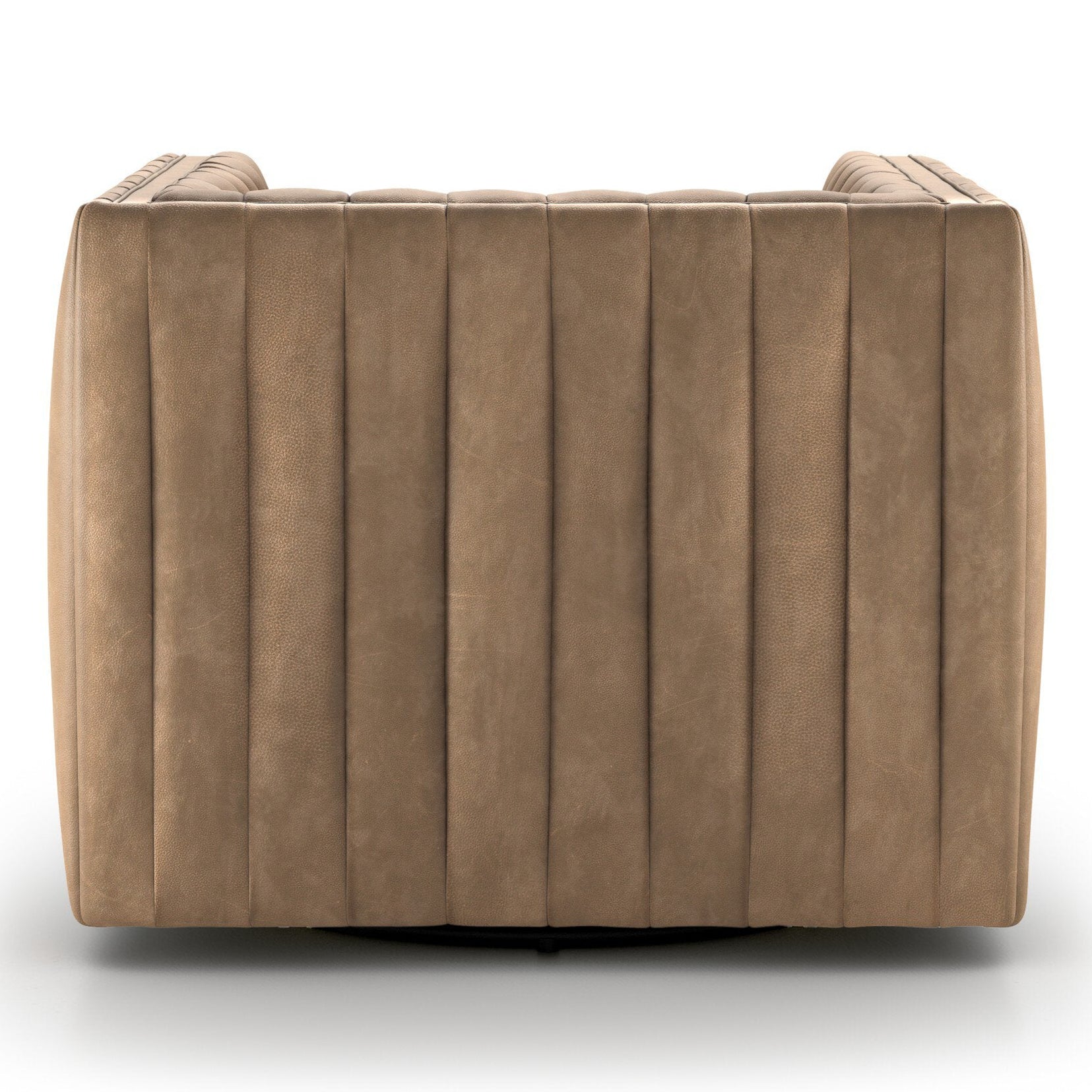 Four Hands Augustine Palermo Drift Swivel Chair back view