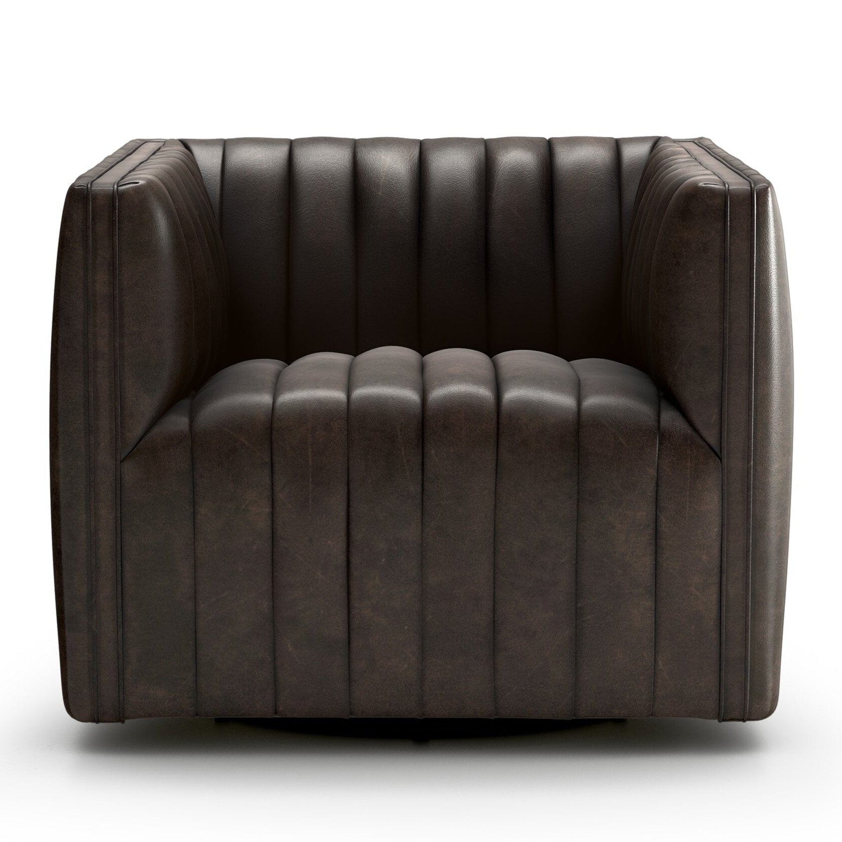 Four Hands Augustine Deacon Wolf Swivel Chair front view