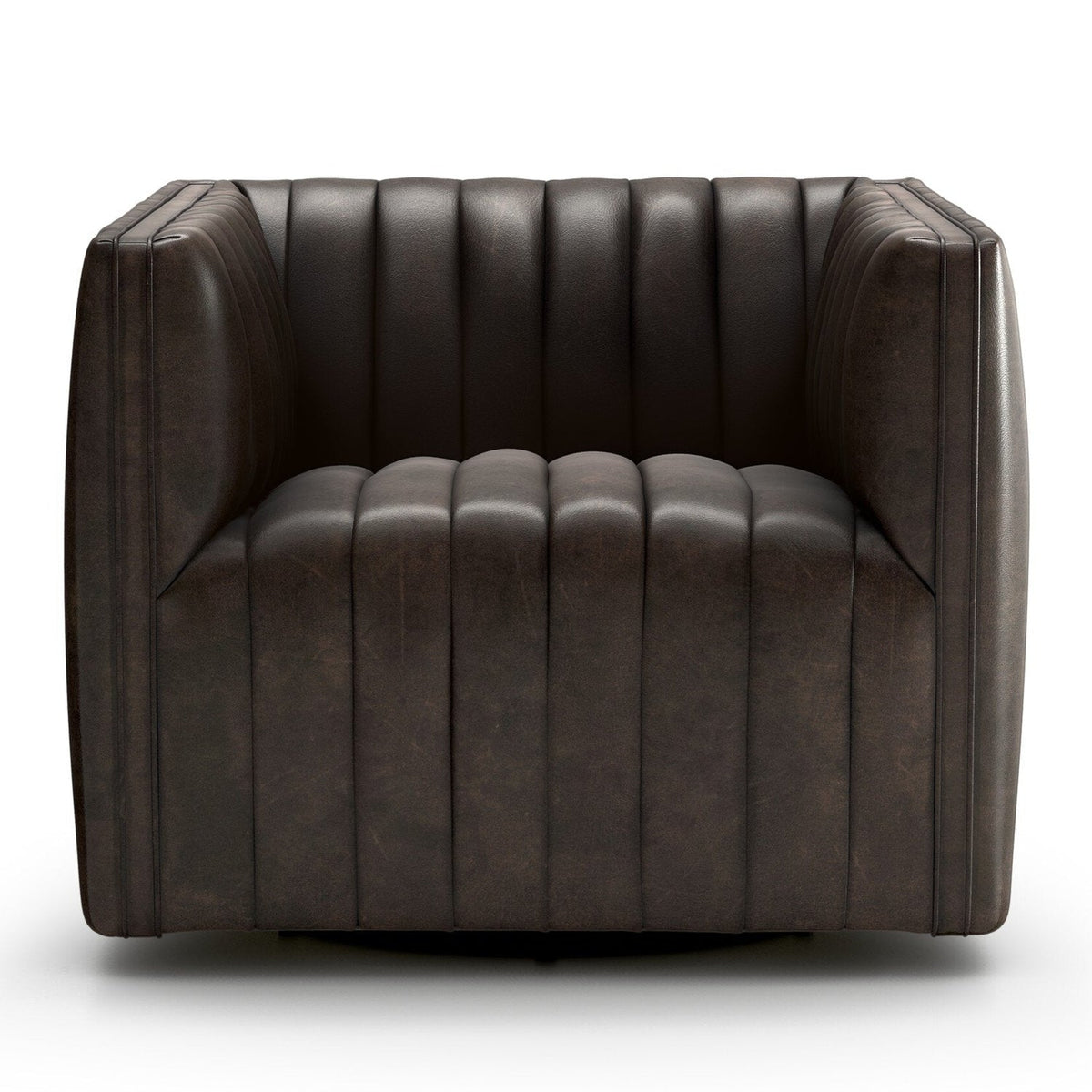 Four Hands Augustine Deacon Wolf Swivel Chair front view