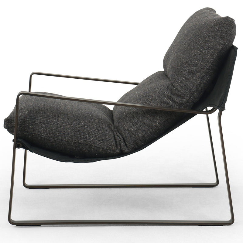 Four Hands Emmett Sling Chair Paynes Gray